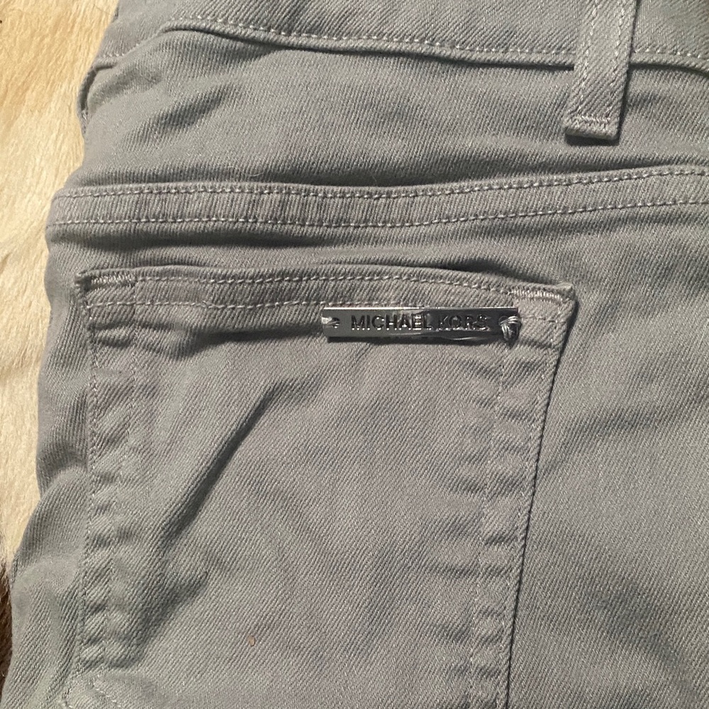 🦭 Michael Kors Slim Leg Slate Gray Trousers/Jeans 🦭